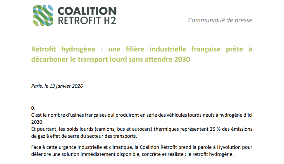 Hyvolution : une étude inédite sur la filière rétrofit H2